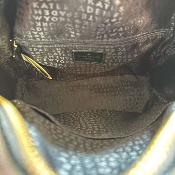 kate spade Black Embellished Mini Backpack with Patches - Picture 5 of 5